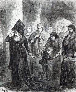 Parting of Queen Elizabeth Wydville and Her Son, the Duke of York